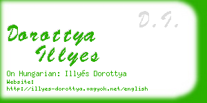 dorottya illyes business card